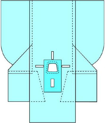 Picture of LAPAROTOMY PELVISCOPY PACK, TIBURON (10/CS)29408