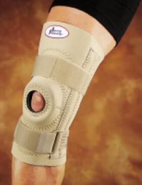 Picture of Knee Support ProCare® 4X-Large Hook and Loop Strap Closure 33 to 35-1/2 Inch Thigh Circumference Left or Right Knee79-92859-11