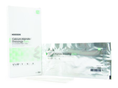 Picture of Silver Calcium Alginate Dressing McKesson 3/4 X 12 Inch Rope Sterile3560