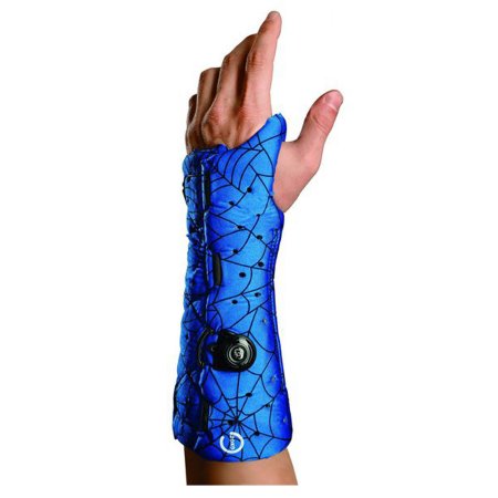 Picture of Wrist / Arm Brace Exos® Short Arm Thermoformable Polymer Left Hand Spider Print Small312-41-2293