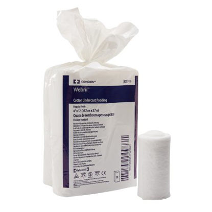 Picture of Cast Padding Undercast Webril™ 4 Inch X 4 Yard Cotton NonSterile3175-