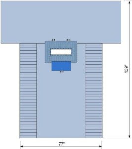 Picture of Abdominal Drape Transverse Laparotomy Sheet 105 W X 139 L Inch Sterile19133