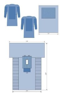 Picture of Abdominal Drape Pack60044