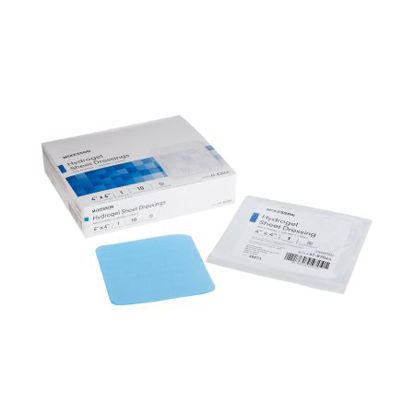 Picture of Hydrogel Dressing McKesson 4 X 4 Inch Square Sterile61-82044