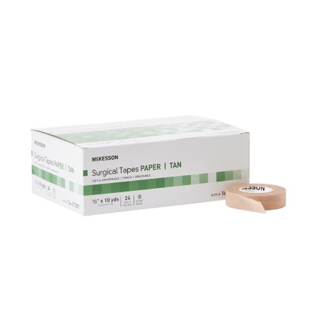 Picture of Medical Tape McKesson Air Permeable Paper 1/2 Inch X 10 Yard Tan NonSterile16-47305T