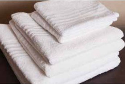 Picture of WASHCLOTH 12X12" 12/BX 86/14 COTTON/POLY WHT52228-616