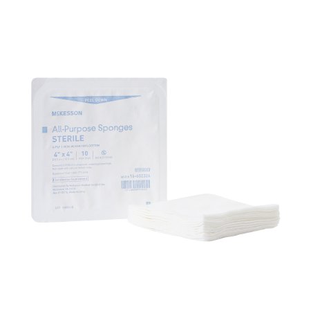 Picture of Nonwoven Sponge McKesson Cotton 4-Ply 4 X 4 Inch Square Sterile16-602326