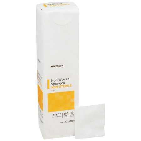 Picture of USP Type VII Gauze Sponge McKesson Cotton 12-Ply 2 X 2 Inch Square NonSterile42222000