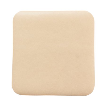 Picture of Thin Silicone Foam Dressing McKesson Lite 3 X 3 Inch Square Silicone Gel Adhesive without Border Sterile4892