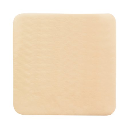 Picture of Thin Silicone Foam Dressing McKesson Lite 6 X 6 Inch Square Silicone Gel Adhesive without Border Sterile4894