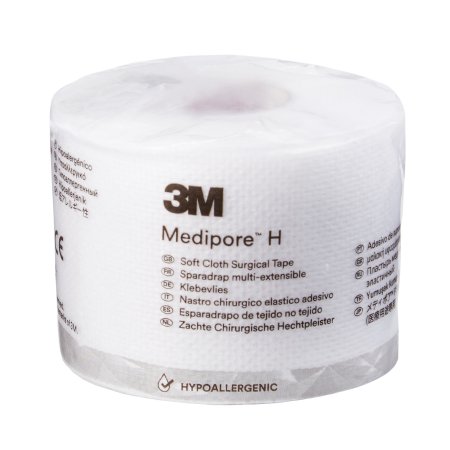 Picture of Medical Tape 3M™ Medipore™ H Perforated Soft Cloth 2 Inch X 10 Yard White NonSterile2862