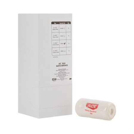 Picture of Elastic Bandage 3M™ ACE™ 4 Inch X 5 Yard Standard Compression Clip Detached Closure Tan NonSterile207433