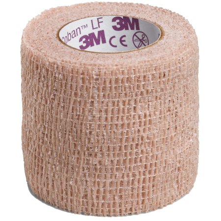 Picture of Cohesive Bandage 3M™ Coban™ LF 2 Inch X 5 Yard Standard Compression Self-adherent Closure Tan NonSterile2082