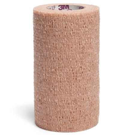 Picture of Cohesive Bandage 3M™ Coban™ LF 4 Inch X 5 Yard Standard Compression Self-adherent Closure Tan NonSterile2084