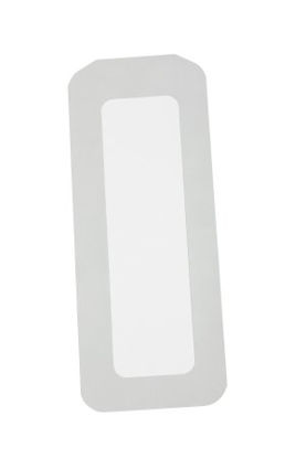 Picture of Transparent Film Dressing 3M™ Tegaderm™ Rectangle 4 X 10 Inch Frame Style Delivery With Label Sterile1627