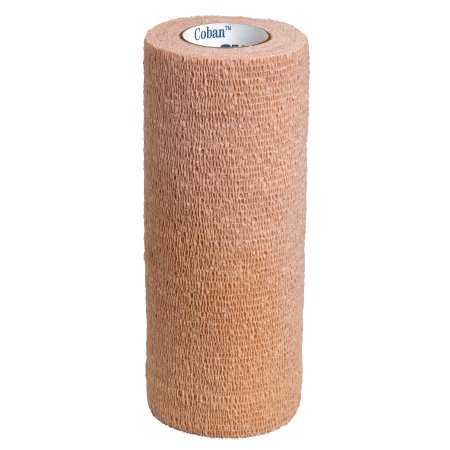 Picture of Cohesive Bandage 3M™ Coban™ 6 Inch X 5 Yard Standard Compression Self-adherent Closure Tan NonSterile1586