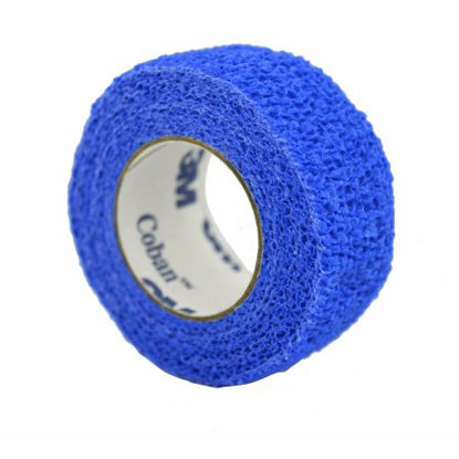 Picture of Cohesive Bandage 3M™ Coban™ 2 Inch X 5 Yard Standard Compression Self-adherent Closure Blue NonSterile1582B