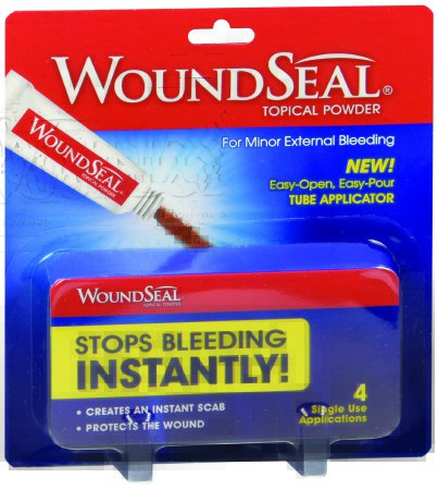 Picture of Hemostatic Agent WoundSeal® 4 per Box Individual Packet Hydrophilic Polymer / Potassium Ferrate83406100004