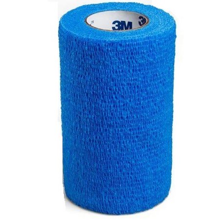 Picture of Cohesive Bandage 3M™ Coban™ 4 Inch X 5 Yard Standard Compression Self-adherent Closure Blue NonSterile1584B