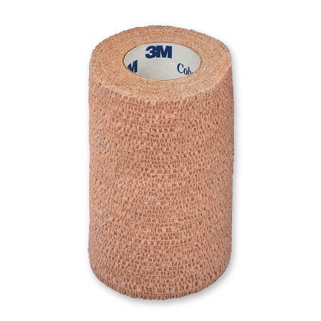 Picture of Cohesive Bandage 3M™ Coban™ 4 Inch X 5 Yard Standard Compression Self-adherent Closure Tan Sterile1584S