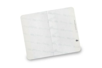 Picture of Transparent Film Dressing 3M™ Tegaderm™ Rectangle 4 X 4-3/4 Inch Frame Style Delivery Without Label Sterile1621