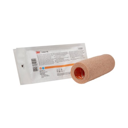 Picture of Cohesive Bandage 3M™ Coban™ LF 6 Inch X 5 Yard Standard Compression Self-adherent Closure Tan Sterile2086S