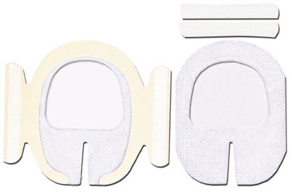 Picture of I.V. Specialty Dressing 3M™ Tegaderm™ Adhesive / Film 3-1/2 X 4-1/2 Inch Sterile1655