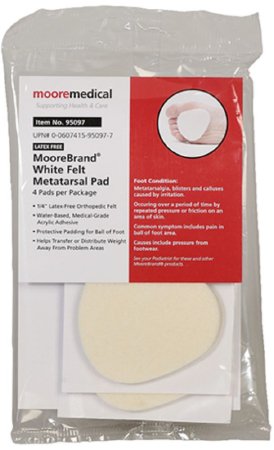 Picture of Metatarsal Cushion McKesson Pedi-Pads Size 106-L Adhesive95097