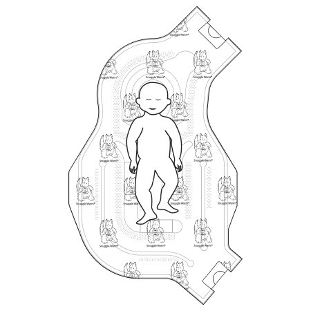 Picture of Forced Air Warming Blanket Snuggle Warm® 36 W X 37 L Inch NonWovenSWU-2009