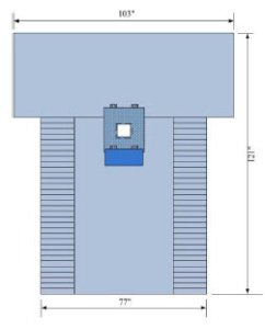 Picture of Surgical Drape Minor Procedure Drape 103 W X 77 W X 121 L Inch Sterile19150