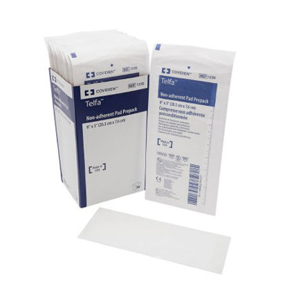Picture of Non-Adherent Dressing Telfa™ Ouchless Cotton 3 X 8 Inch Sterile1238-