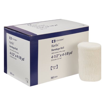 Picture of Fluff Bandage Roll Kerlix™ Gauze 6-Ply 4-1/2 Inch X 4-1/10 Yard Roll Shape NonSterile3324