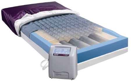 Picture of Coverlet Easy Air® 35 W X 80 L Inch Smooth Top Fabric / Crush-Proof Air Diffusion Matrix Fabric PurpleCLT-L8035