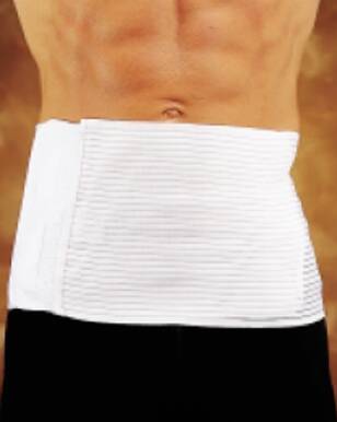Picture of Abdominal Binder Procare® Medium / Large Hook and Loop Closure 36 to 65 Inch Waist Circumference 9 Inch Adult79-89366