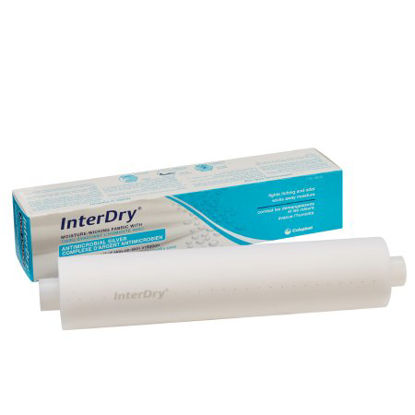 Picture of Silver Moisture Wicking Fabric InterDry® 10 X 144 Inch Roll Sterile7910