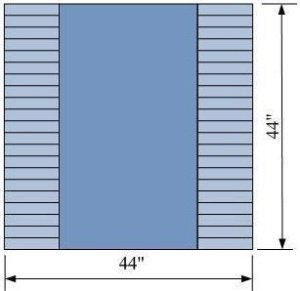 Picture of Back Table Cover 44 X 44 Inch16004