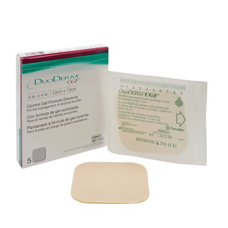 Picture of Hydrocolloid Dressing DuoDERM® CGF® 4 X 4 Inch Square Sterile187660