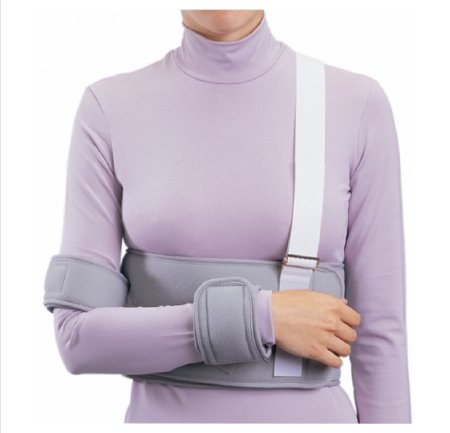 Picture of Shoulder / Arm Immobilizer PROCARE® One Size Fits Most Fiber Laminate Contact Closure Left or Right Arm79-84100