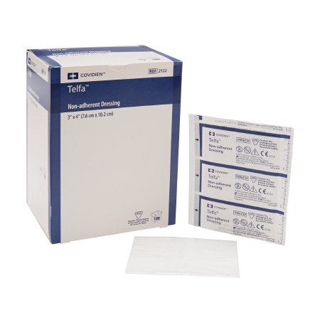 Picture of Non-Adherent Dressing Telfa™ Ouchless Cotton 3 X 4 Inch Sterile2132-