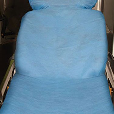 Picture of Stretcher Sheet Fitted 40 X 89 Inch Blue61234