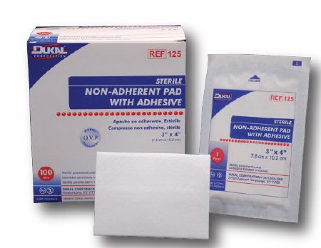 Picture of Non-Adherent Dressing Dukal™ Cotton 3 X 4 Inch Sterile125