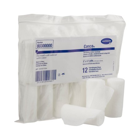 Picture of Conforming Bandage Conco® Woven Gauze 1-Ply 3 Inch X 4-1/10 Yard Roll Shape NonSterile80300000