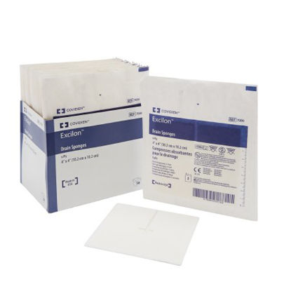 Picture of Split Sponge Excilon™ Nonwoven 4 X 4 Inch Sterile7086-