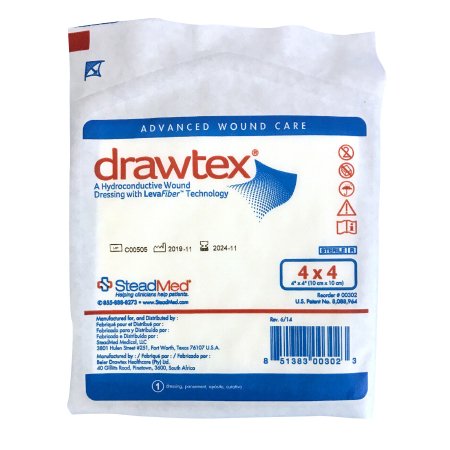 Picture of Non-Adherent Dressing Drawtex® LevaFiber 4 X 4 Inch00302