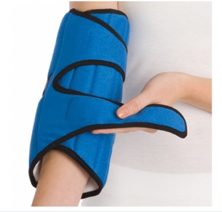 Picture of Elbow Splint PROCARE® IMAK One Size Fits Most Adjustable Straps Up to 11 Inch Circumference Blue79-81190