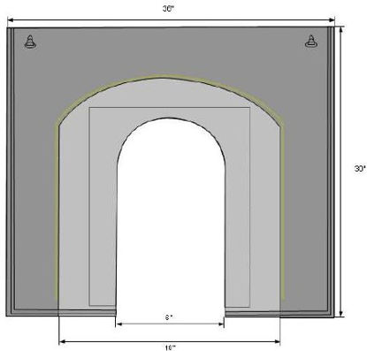 Picture of Surgical Drape Clearview Surgical Drape 30 W X 36 L Inch Sterile1501-1067