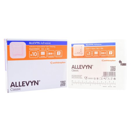 Picture of Foam Dressing Allevyn Adhesive 3 X 3 Inch Square Adhesive with Border Sterile66020043
