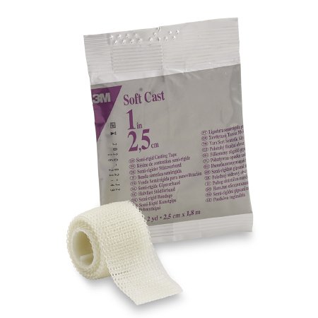 Picture of Cast Tape 3M™ Scotchcast™ Soft Cast 1 Inch X 6 Foot Fiberglass White82101