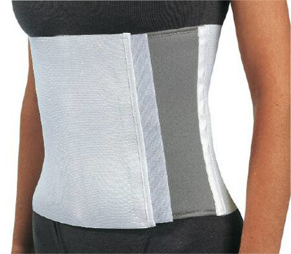 Picture of Abdominal Support PROCARE® One Size Fits Most Hook and Loop Closure 28 to 50 Inch Waist Circumference 10 Inch Adult79-89080