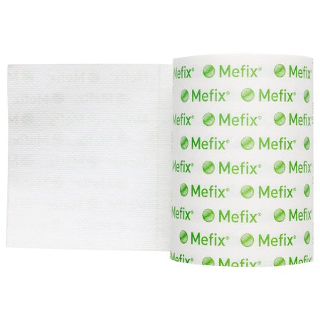 Picture of Dressing Retention Tape with Liner Mefix® Perforated Liner Nonwoven Spunlace Polyester 4 Inch X 11 Yard White NonSterile311099